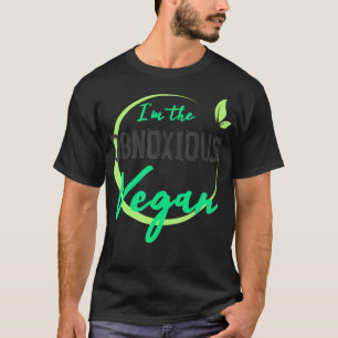 Camiseta Vegan El Obsequio Gracioso De La Planta Basada En 