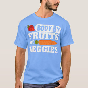 Camiseta Vegan Fitness Body By Fruits & Vegetgies