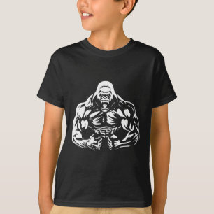 Camiseta Vegan Fitness Gorilla Workout Appartal