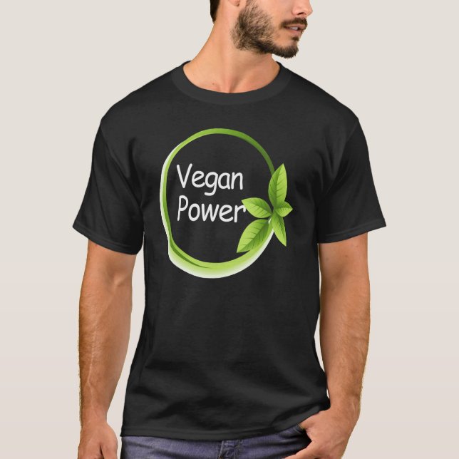 Camiseta Vegan Fitness Workout Soy Vegan Power Love Vegetab (Anverso)