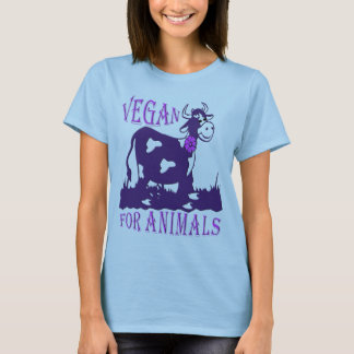 Camiseta VEGAN FOR DE VEZ DE ANO - 01w
