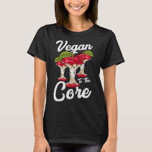 Camiseta Vegan Fruit Lover Apple Core Apparft Premium