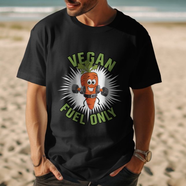 Camiseta Vegan Fuel Only Fit Carrot (Vegan Fuel Only T-Shirt)