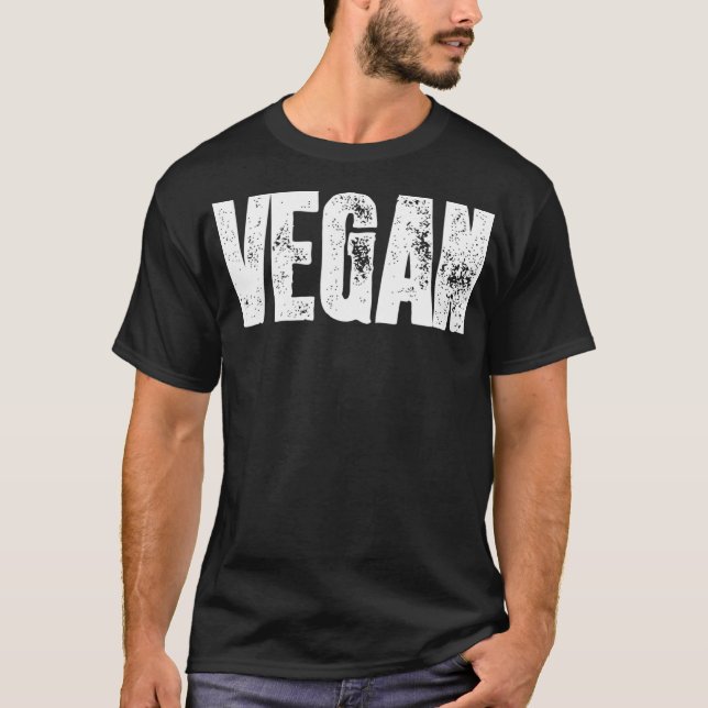 Camiseta Vegan Funny Hombres Mujeres Regalo de Comida Veget (Anverso)