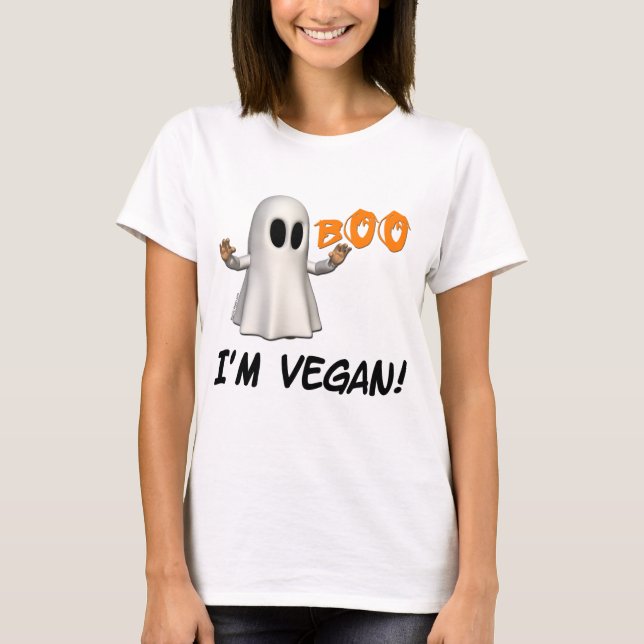 Camiseta Vegan Halloween (Anverso)