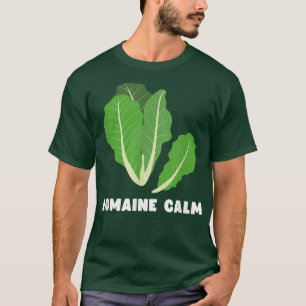 Camiseta Vegan Humor Funny Pun Meme Vegetariano Romaine tra