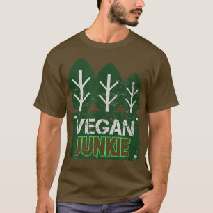 Camiseta Vegan Junkie Vegetarian Protein Vegan F