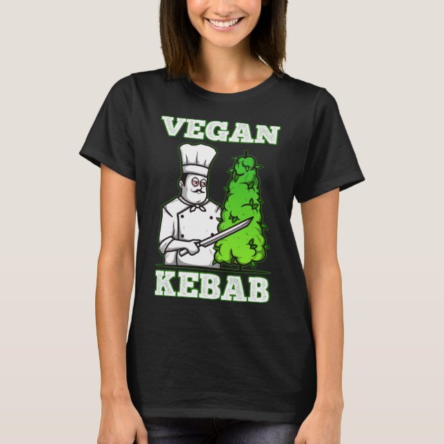 Camiseta Vegan Kebab Weed (Anverso)