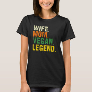 Camiseta Vegan Legend Plant Veganism Organic