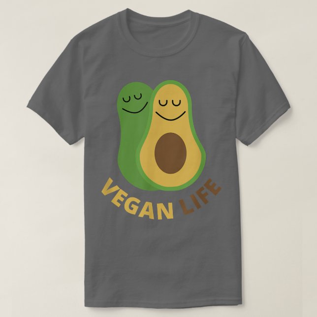 Camiseta Vegan Life  Vegan Vegetarian Plant Based Diet  (Diseño del anverso)