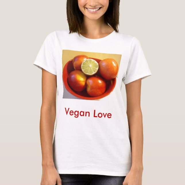 Camiseta Vegan Love (Anverso)