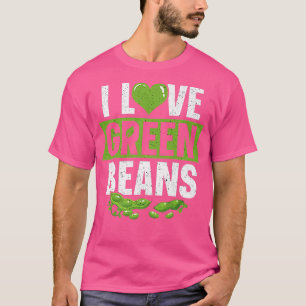 Camiseta Vegan Love Green Beans Veganism Vegetarian Plant B
