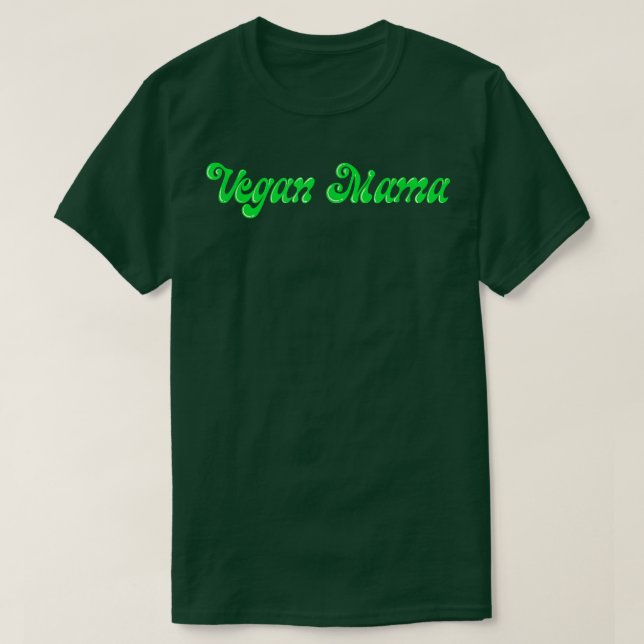 Camiseta Vegan Mama WFPB Vegetariana Herbivore Comida compl (Diseño del anverso)