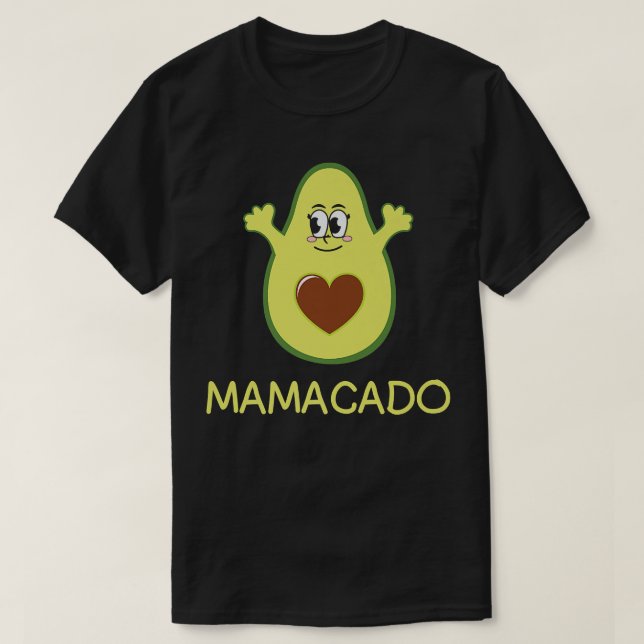 Camiseta Vegan Mamacado (Diseño del anverso)