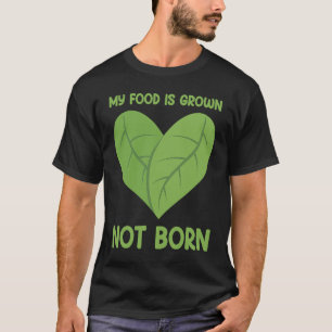 Camiseta Vegan Mi comida no nace 2