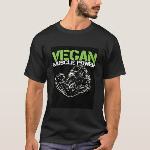 Camiseta Vegan Muscle M0nkey Ape Love Animales