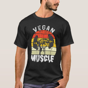 Camiseta Vegan Muscle Vegan Power Weightlifter