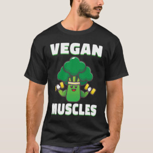Camiseta Vegan Muscles Bodybuilding Bodybuilder Personal Tr