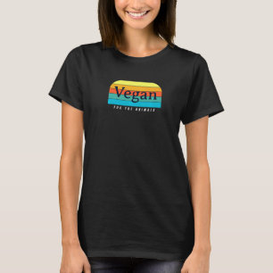 Camiseta Vegan Para Animales Basados En Planta De Derechos