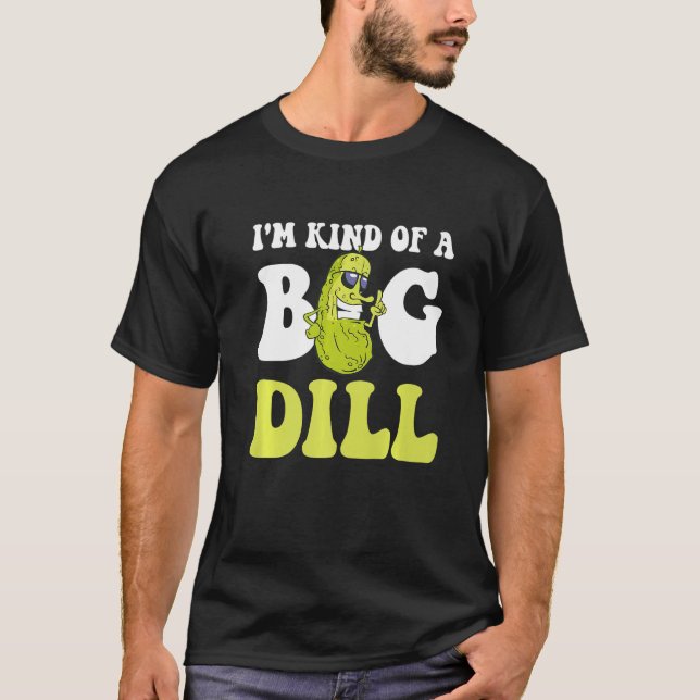 Camiseta Vegan Pickle Costume Niños Soy Un Gran Dill P (Anverso)