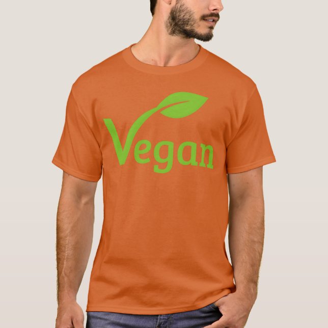 Camiseta Vegan Plant Organic Green Food family (Anverso)