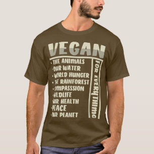 Camiseta Vegan por todo