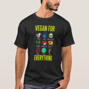 Camiseta Vegan Por Todo Lo Verduras Frutas Vegetales Vegeta
