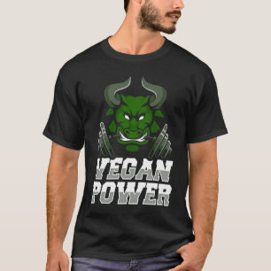 Camiseta Vegan Power Bull