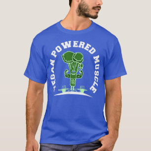 Camiseta Vegan Power Vegetarian Planta Broccoli Bodybuildin