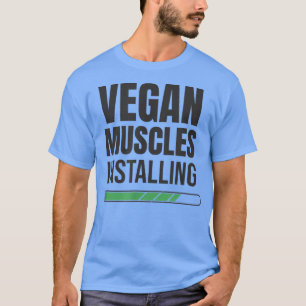 Camiseta Vegan Power Vegetarian Planta Músculo Bodybuilding