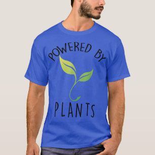 Camiseta Vegan Powered By Plants , Herbivore vegetariano