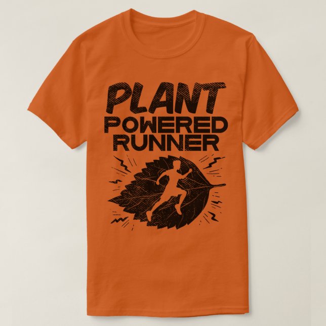 Camiseta Vegan Runner (Diseño del anverso)