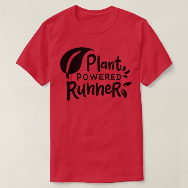 Camiseta Vegan Runner 1 (Diseño del anverso)