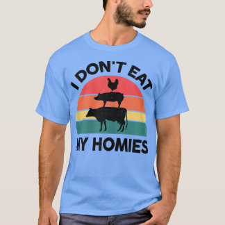 Camiseta Vegan-Shirt No como verduras en mi casa