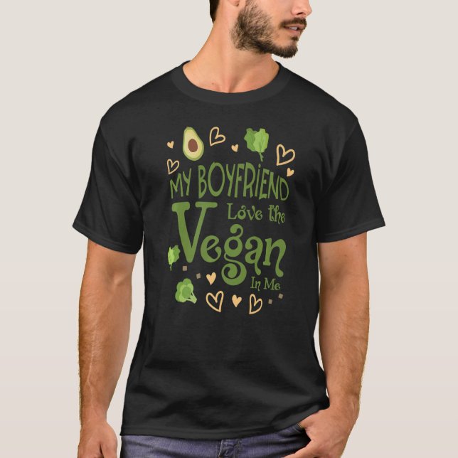 Camiseta Vegan Soy Aguacate Broccoli Basado En El Estilo De (Anverso)