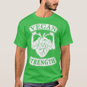 Camiseta Vegan Strength Cardiovascular Designs For Omnivore