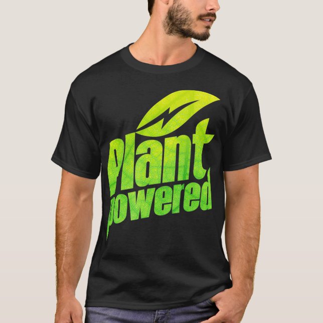 Camiseta Vegan Strong Plant Powered (Anverso)