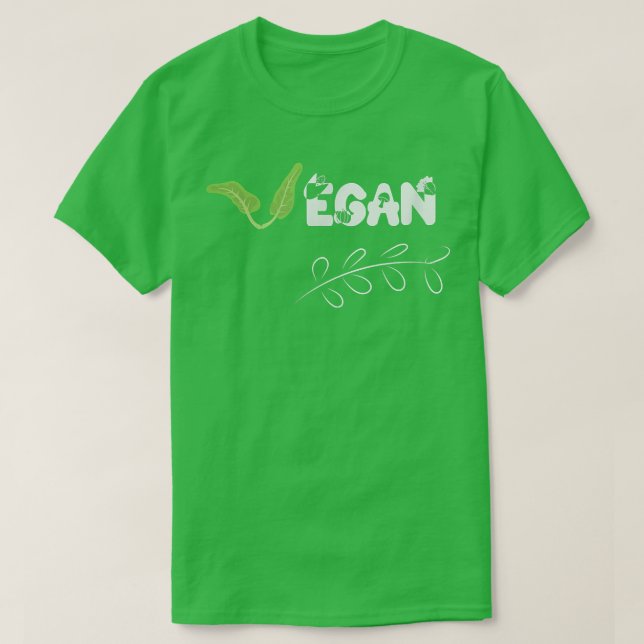 Camiseta Vegan T-Shirt (Diseño del anverso)