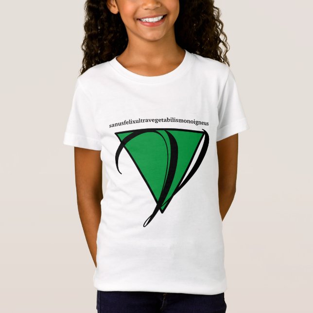 Camiseta Vegan T-Shirt para Chicas (Anverso)