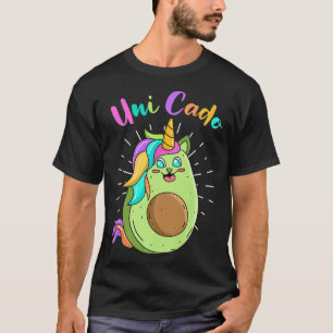 Camiseta Vegan Unicorn Unicado Aguacate