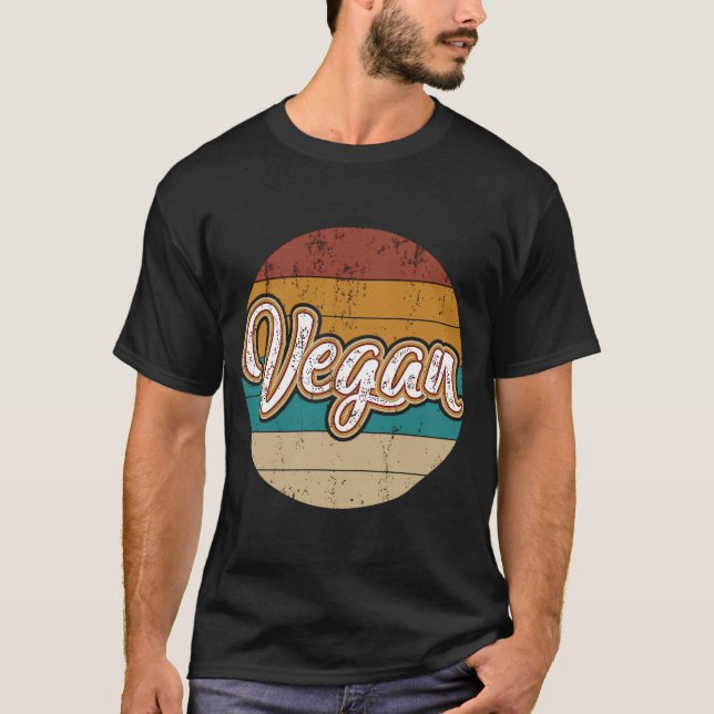 Camiseta Vegan vegan músculo sano vegetariano natural (Anverso)