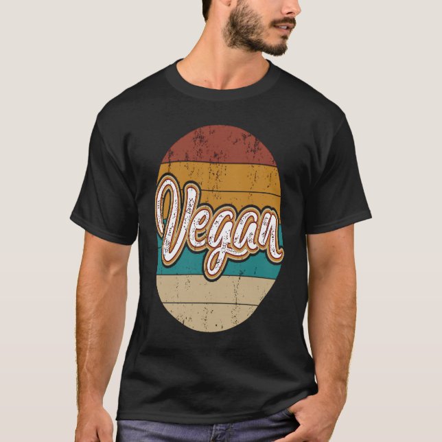 Camiseta Vegan vegan músculo sano vegetariano natural (Anverso)