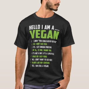 Camiseta Vegan Vegan Saying 8