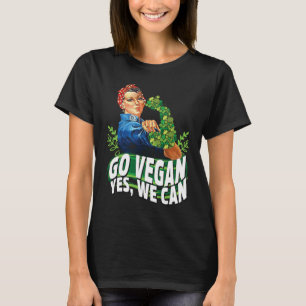 Camiseta Vegan Vegan Sí Podemos, Food Veggie Animal Wfpb