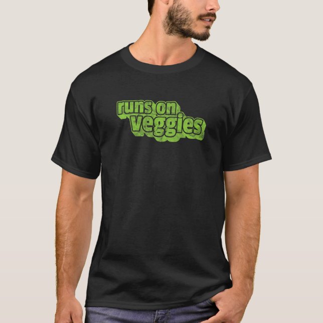 Camiseta Vegan Vegetarian Food Vegans Plant Based Veggies V (Anverso)