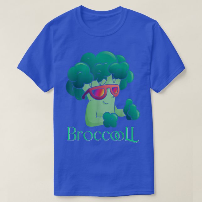 Camiseta Vegan Vegetarian Guay Broccoli (Diseño del anverso)