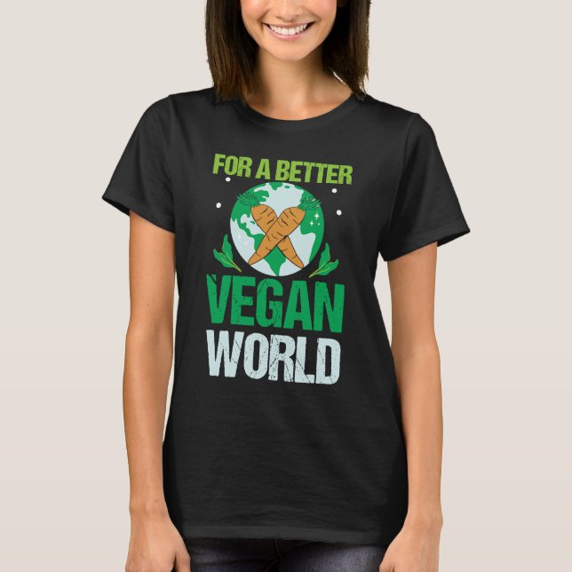 Camiseta Vegan Vegetarian I Love Veggies Vegetable Veganism (Anverso)