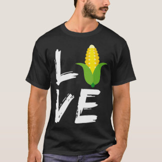 Camiseta Vegan Vegetarian T shirt Sweet Corn Gardenerers Lo
