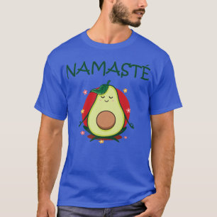 Camiseta Vegan & Veggie Aguacado Yoga Namaste Fitness Worko
