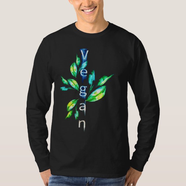 Camiseta vegan vibe, vegan tee, vegan lifestyle, vegan vibe (Anverso)